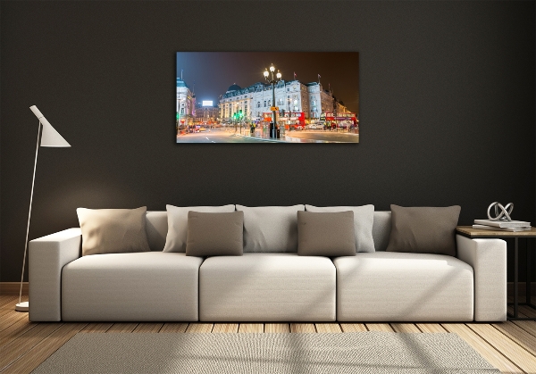 Quadro vetro Londra di notte