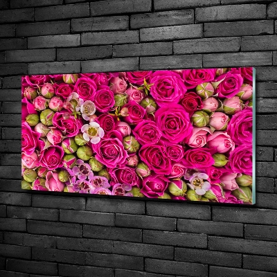 Quadro su vetro Rose