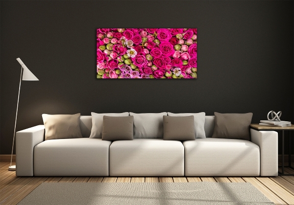 Quadro su vetro Rose
