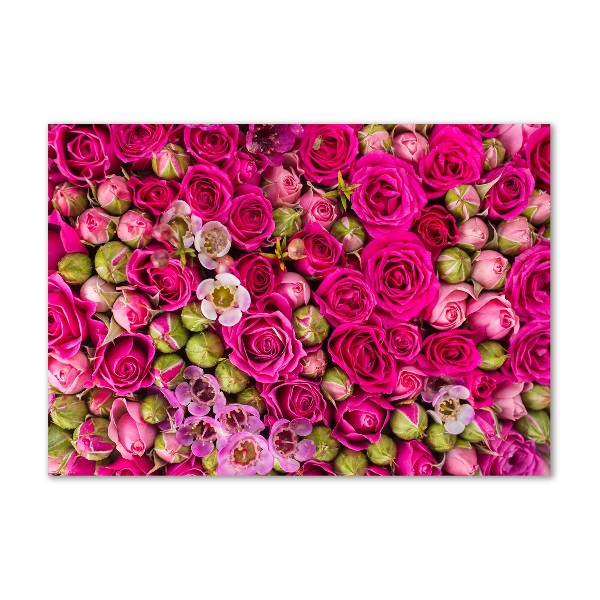 Quadro su vetro Rose