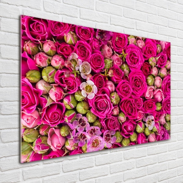 Quadro su vetro Rose