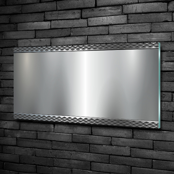 Quadro vetro Sfondo metallico