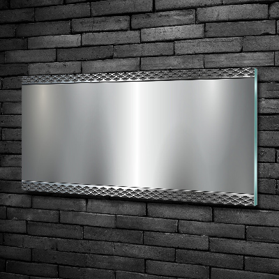 Quadro vetro Sfondo metallico