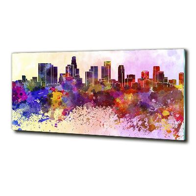 Quadro vetro Colori di Los Angeles