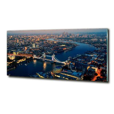 Quadro su vetro Londra vista dall'alto