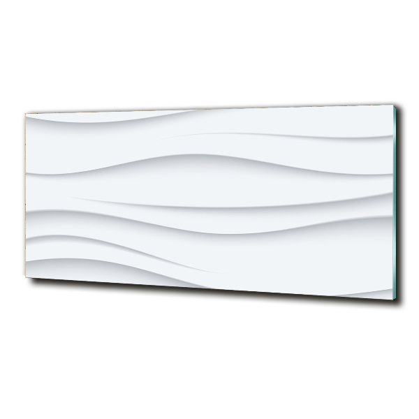 Quadro su vetro Onde astratte