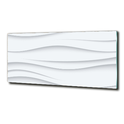 Quadro su vetro Onde astratte