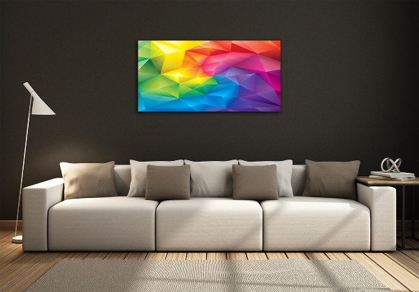 Quadro in verde Sfondo astratto