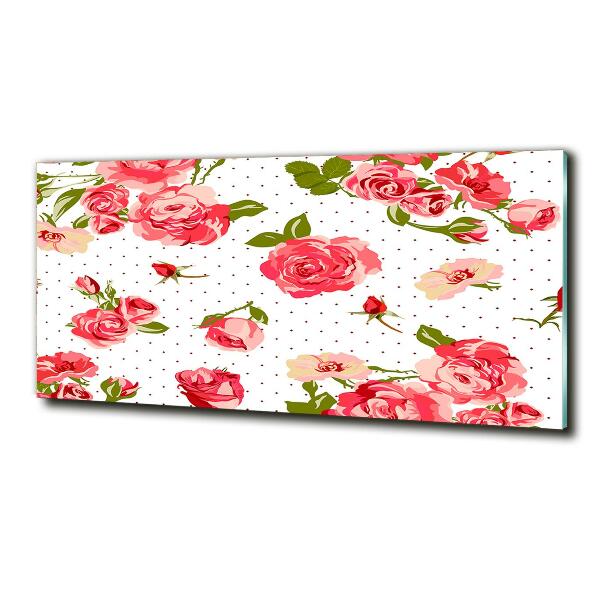 Quadro in vetro Rose