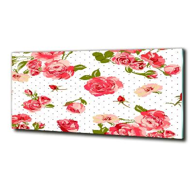 Quadro in vetro Rose