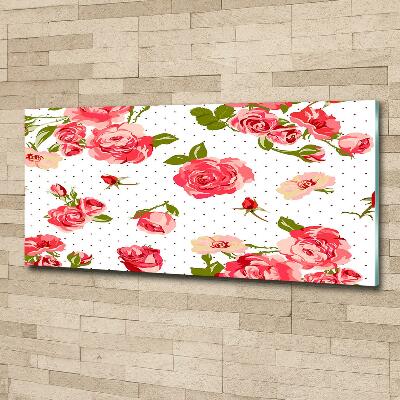 Quadro in vetro Rose