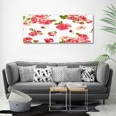 Quadro in vetro Rose