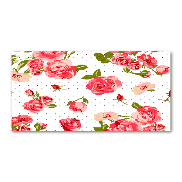 Quadro in vetro Rose