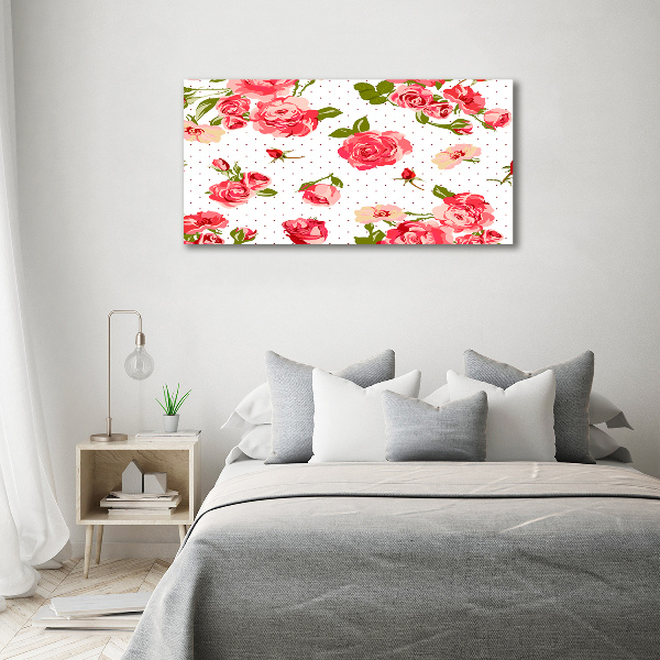 Quadro in vetro Rose