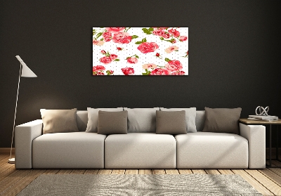 Quadro in vetro Rose