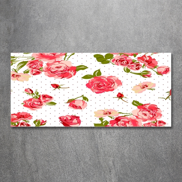 Quadro in vetro Rose