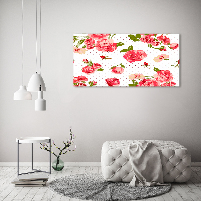 Quadro in vetro Rose