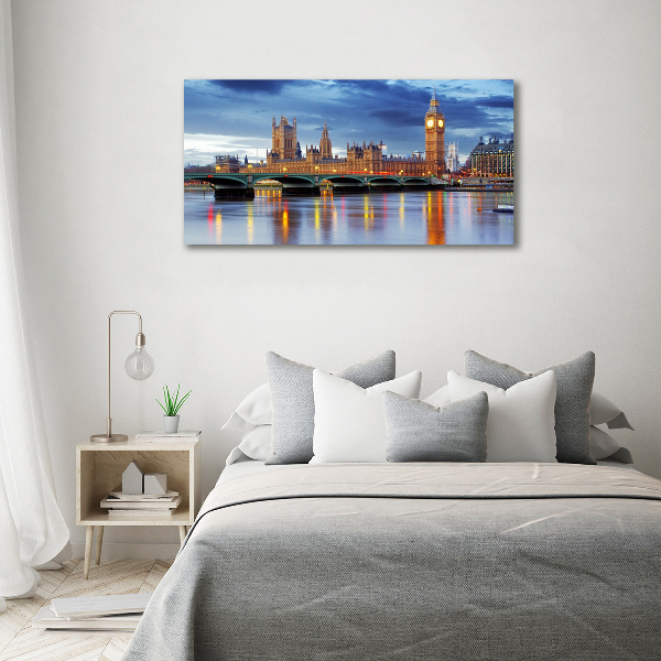 Quadro vetro Tamigi Londra