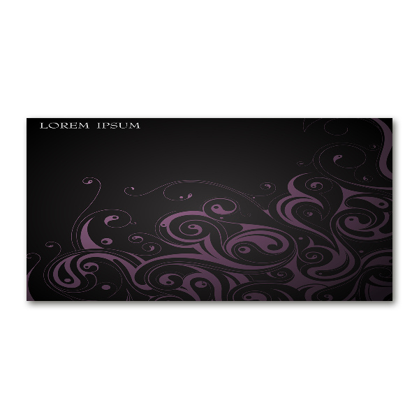 Quadro su vetro Ornamenti