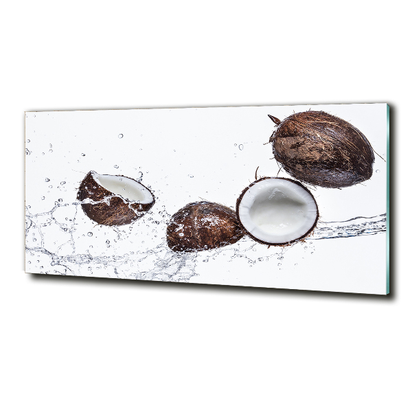 Quadro vetro Cocco con acqua