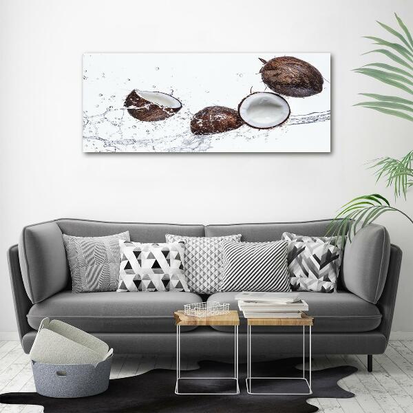 Quadro vetro Cocco con acqua