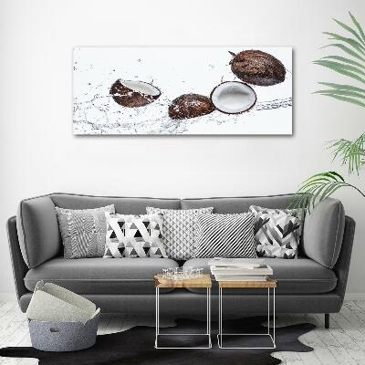 Quadro vetro Cocco con acqua