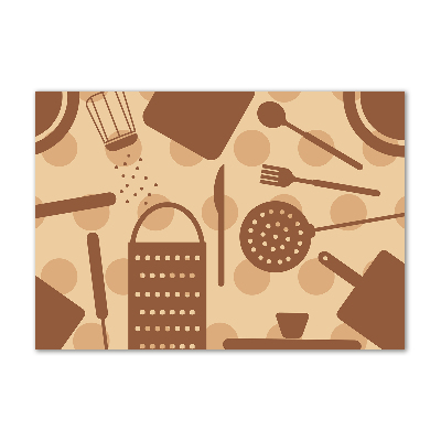 Quadro vetro Utensili da cucina