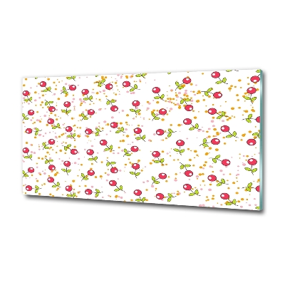 Quadro su vetro Ciliegie