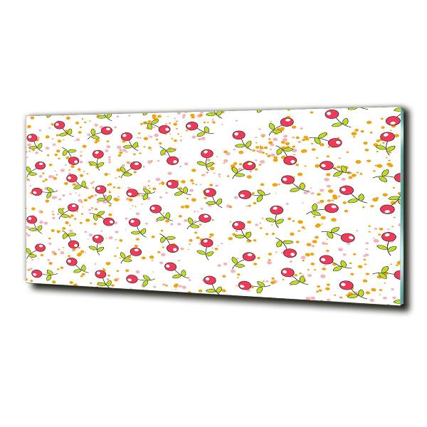 Quadro su vetro Ciliegie