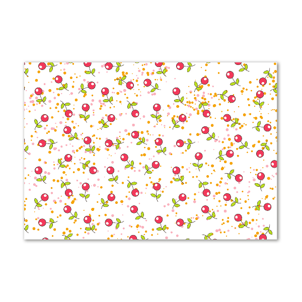 Quadro su vetro Ciliegie