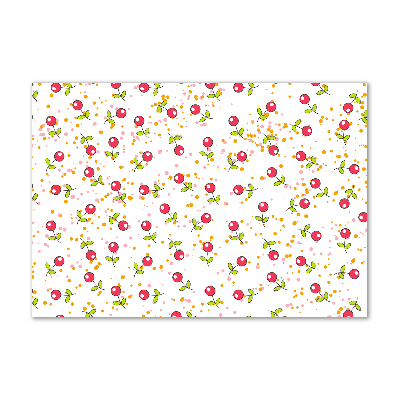 Quadro su vetro Ciliegie