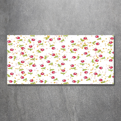 Quadro su vetro Ciliegie