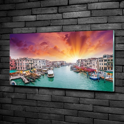 Quadro su vetro Venezia