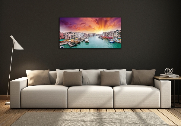 Quadro su vetro Venezia