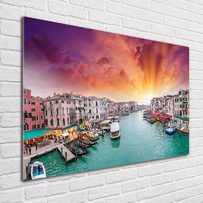 Quadro su vetro Venezia