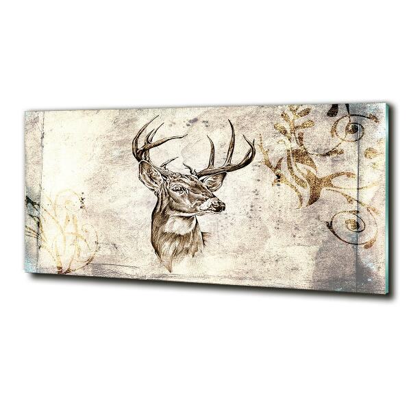 Quadro vetro Cervo