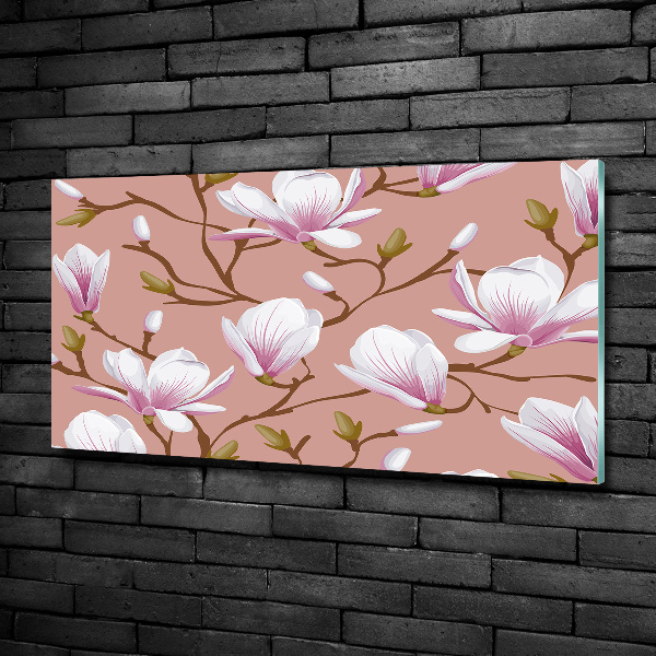 Quadro vetro Magnolia