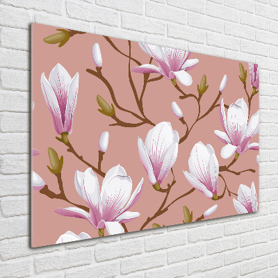 Quadro vetro Magnolia