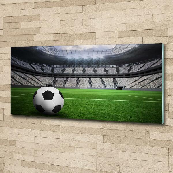 Quadro vetro Palla nello stadio
