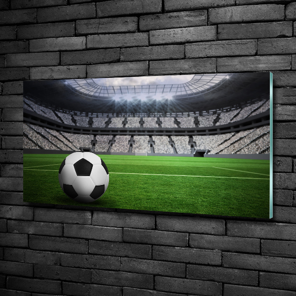 Quadro vetro Palla nello stadio