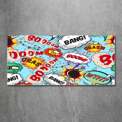 Quadro in vetro Fumetti