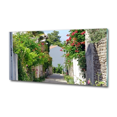 Quadro in verde Vicolo corniolo