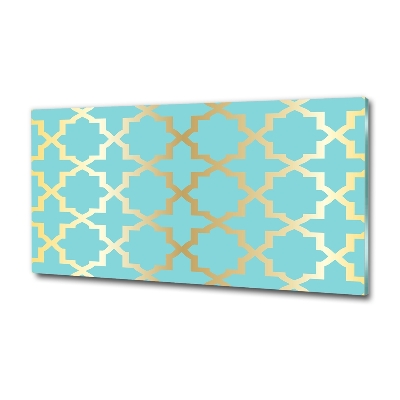 Quadro in verde Modello arabo