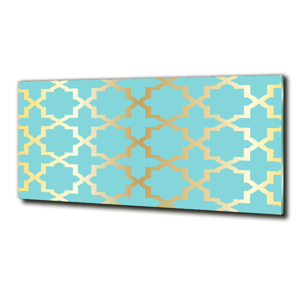 Quadro in verde Modello arabo