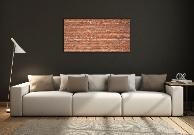 Quadro vetro Muro di mattoni