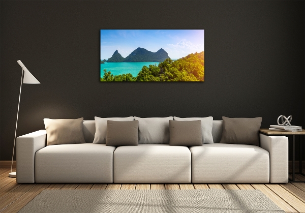 Quadro su vetro Panorama Thailand