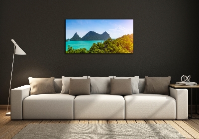 Quadro su vetro Panorama Thailand