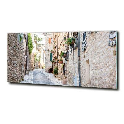 Quadro su vetro Viale cittadino