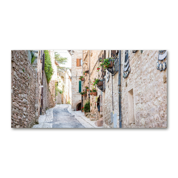 Quadro su vetro Viale cittadino