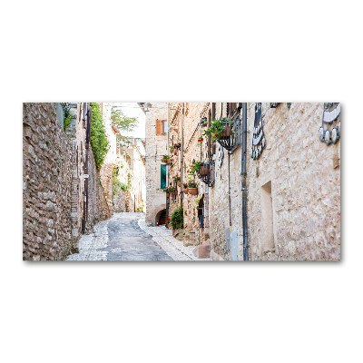 Quadro su vetro Viale cittadino